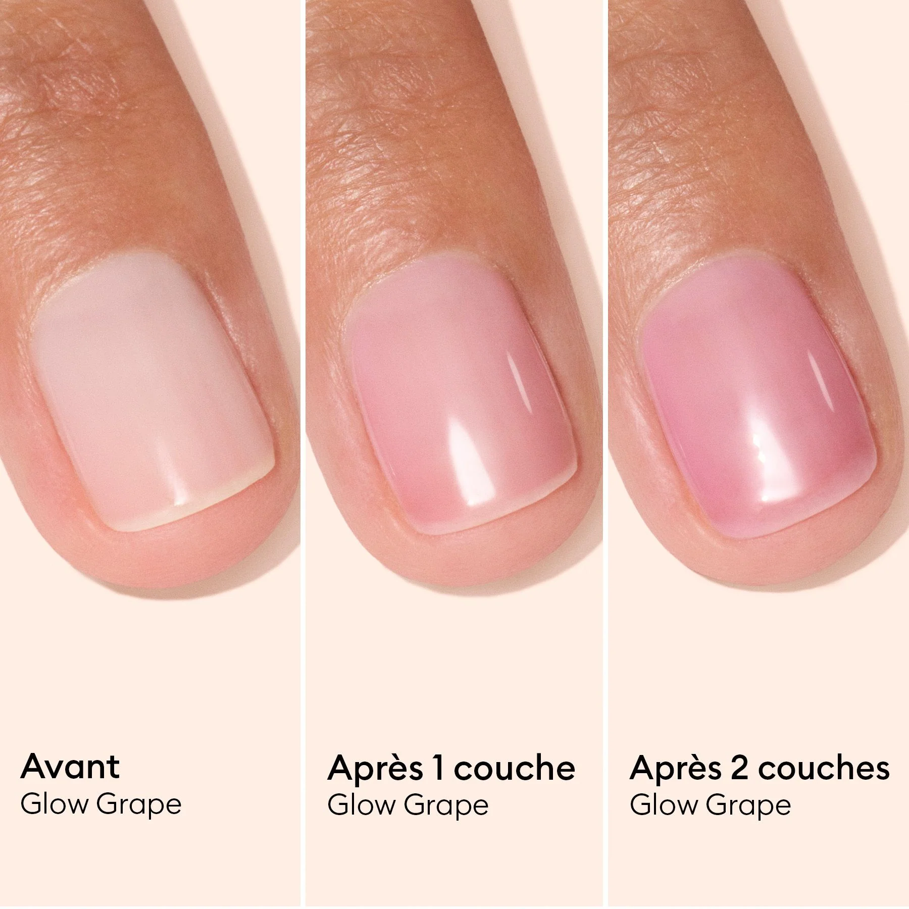 Active Glow Grape Nail Treatment Polish - Image 2
