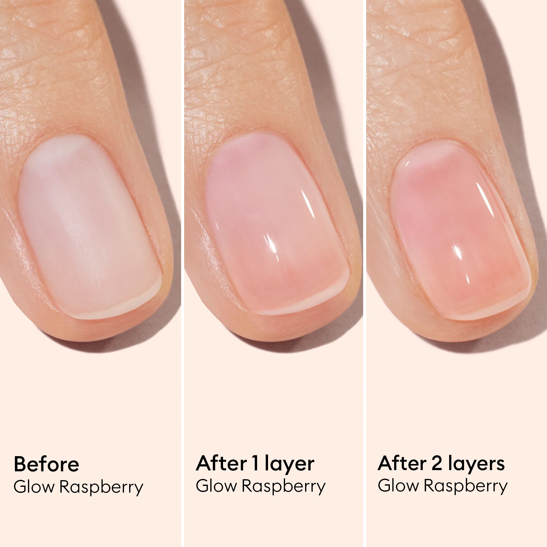 Active Glow Raspberry Treatment Polish - Image 3