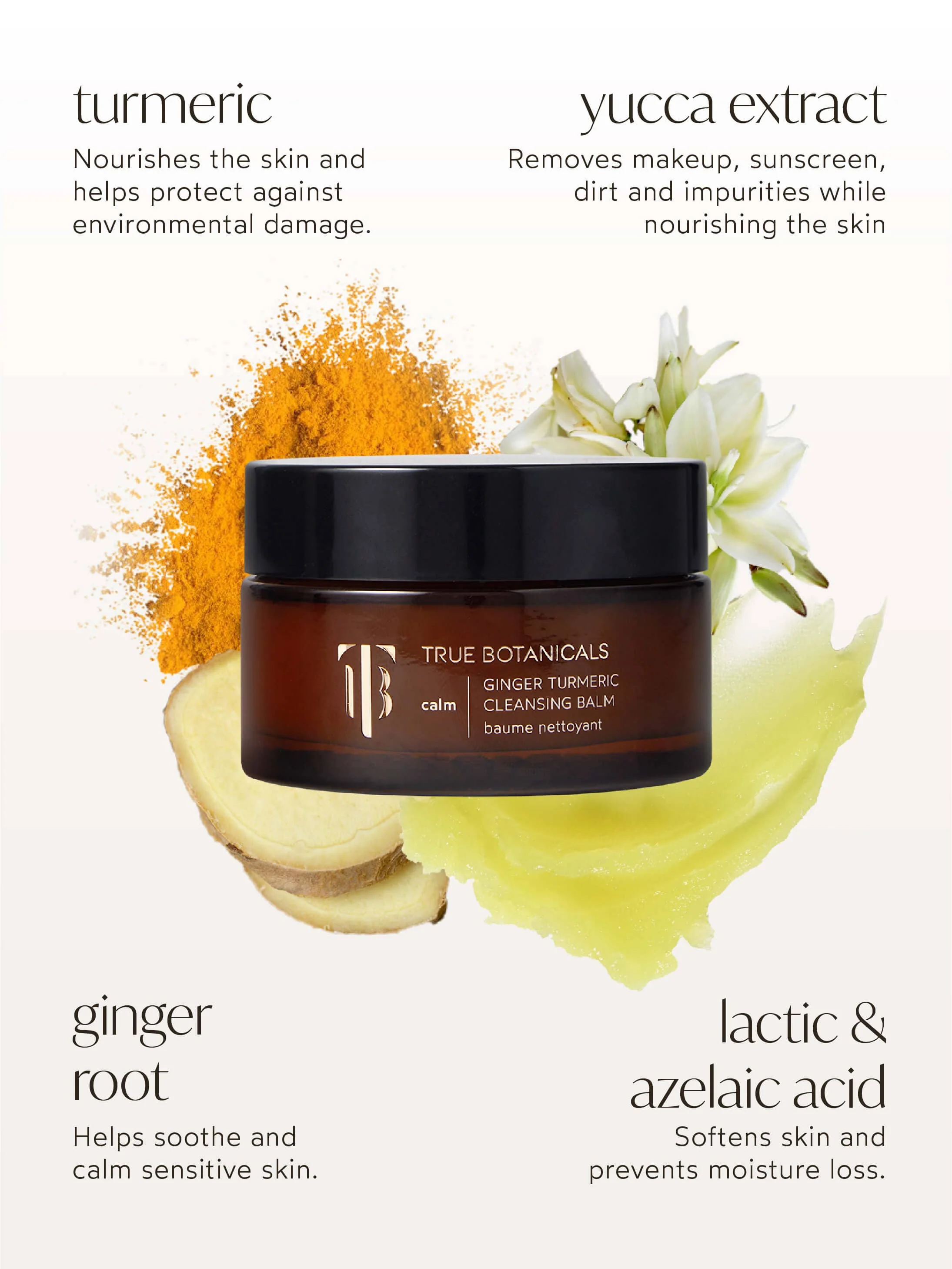 Calm Ginger Turmeric Cleansing Balm - Image 3