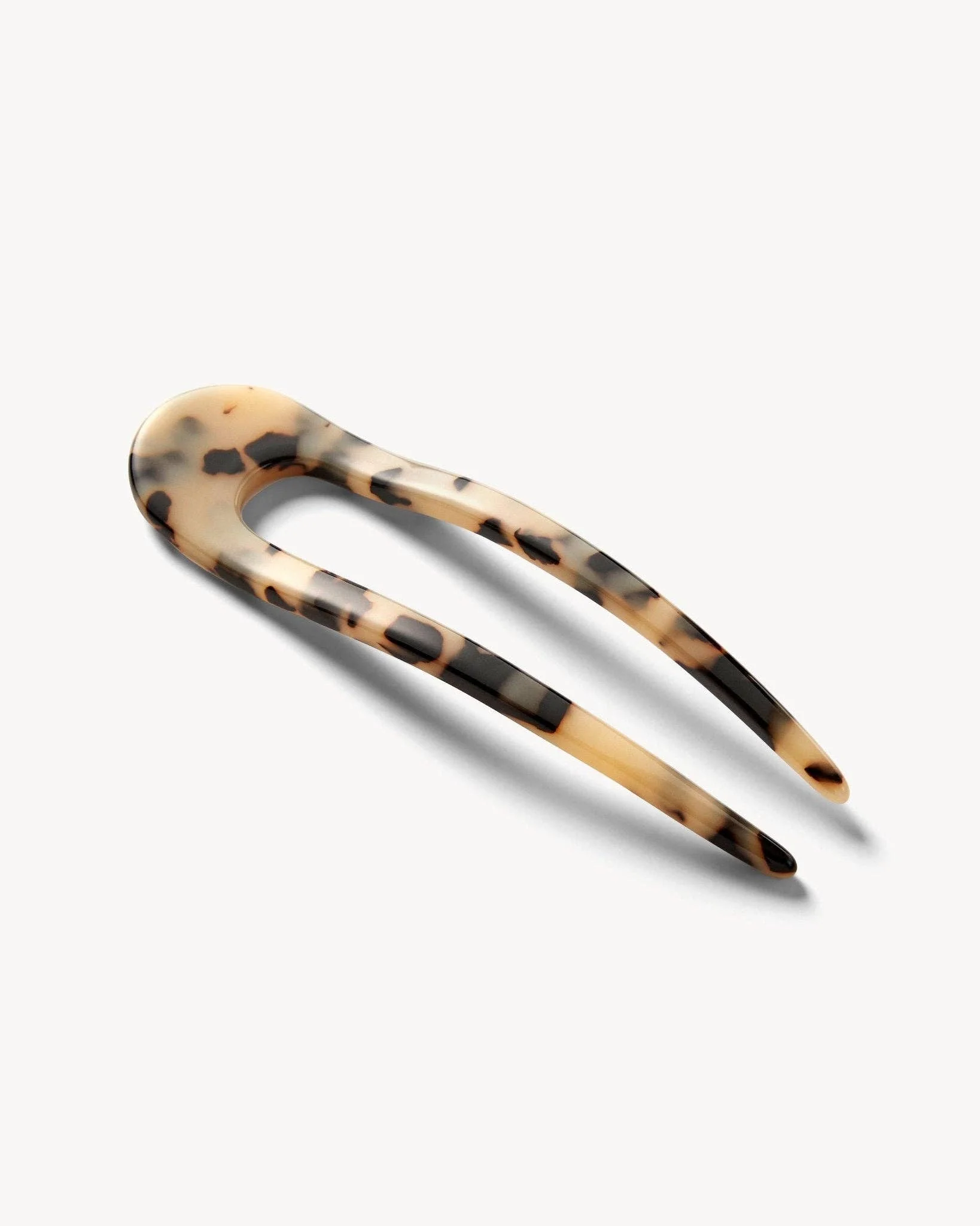 French Hair Pin in Blonde Tortoise - Image 2