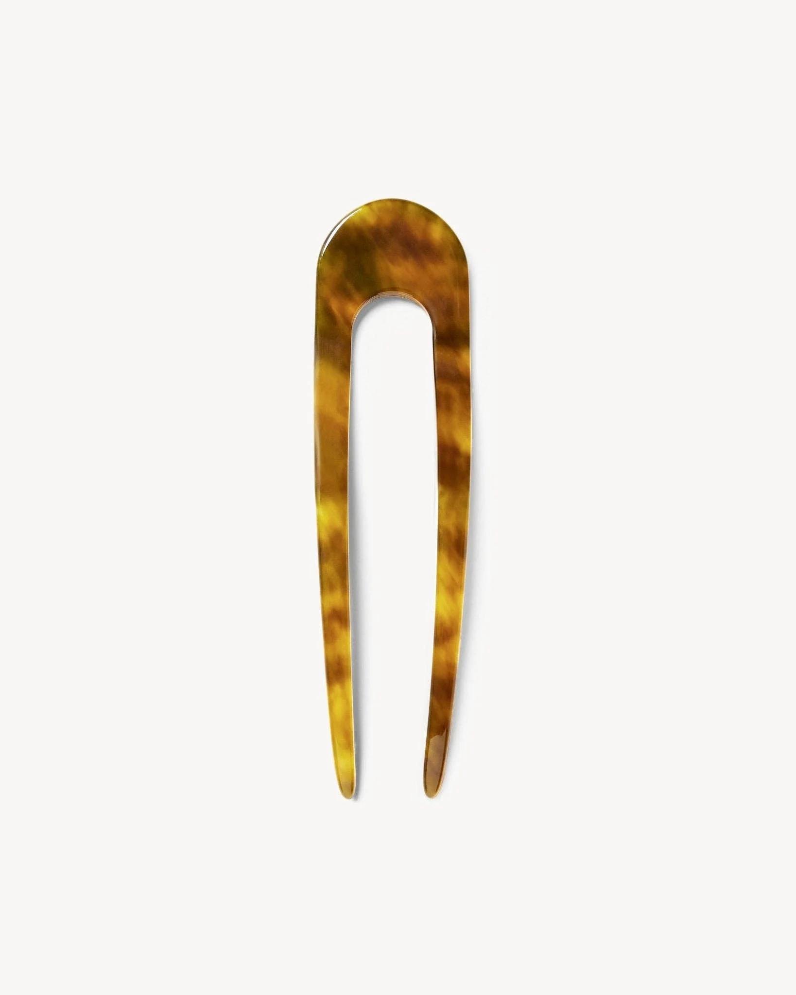 French Hair Pin in Modern Walnut