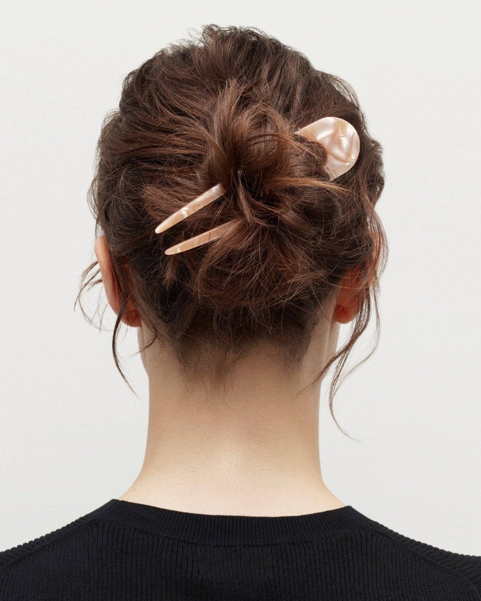 French Hair Pin in Modern Walnut - Image 3