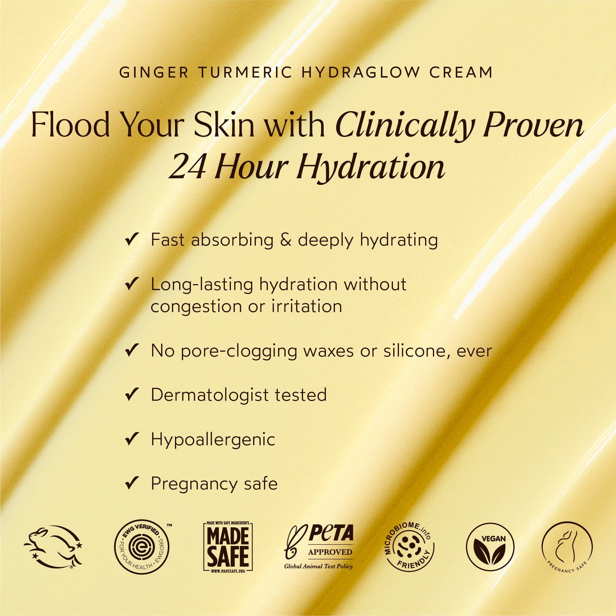 Ginger Turmeric Hydraglow Cream - Image 4