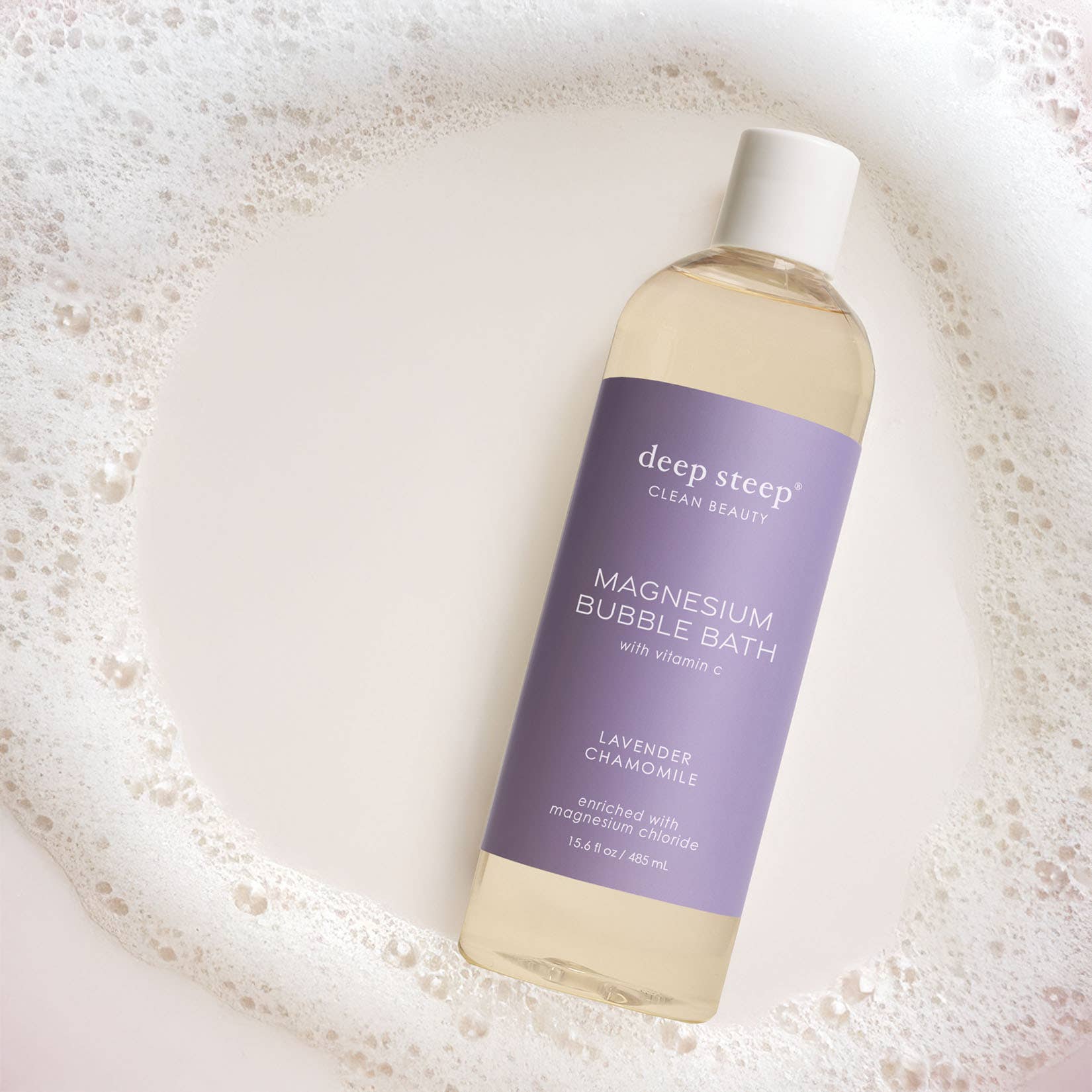 Lavender Chamomile Magnesium Bubble Bath with Vitamin C - Image 3