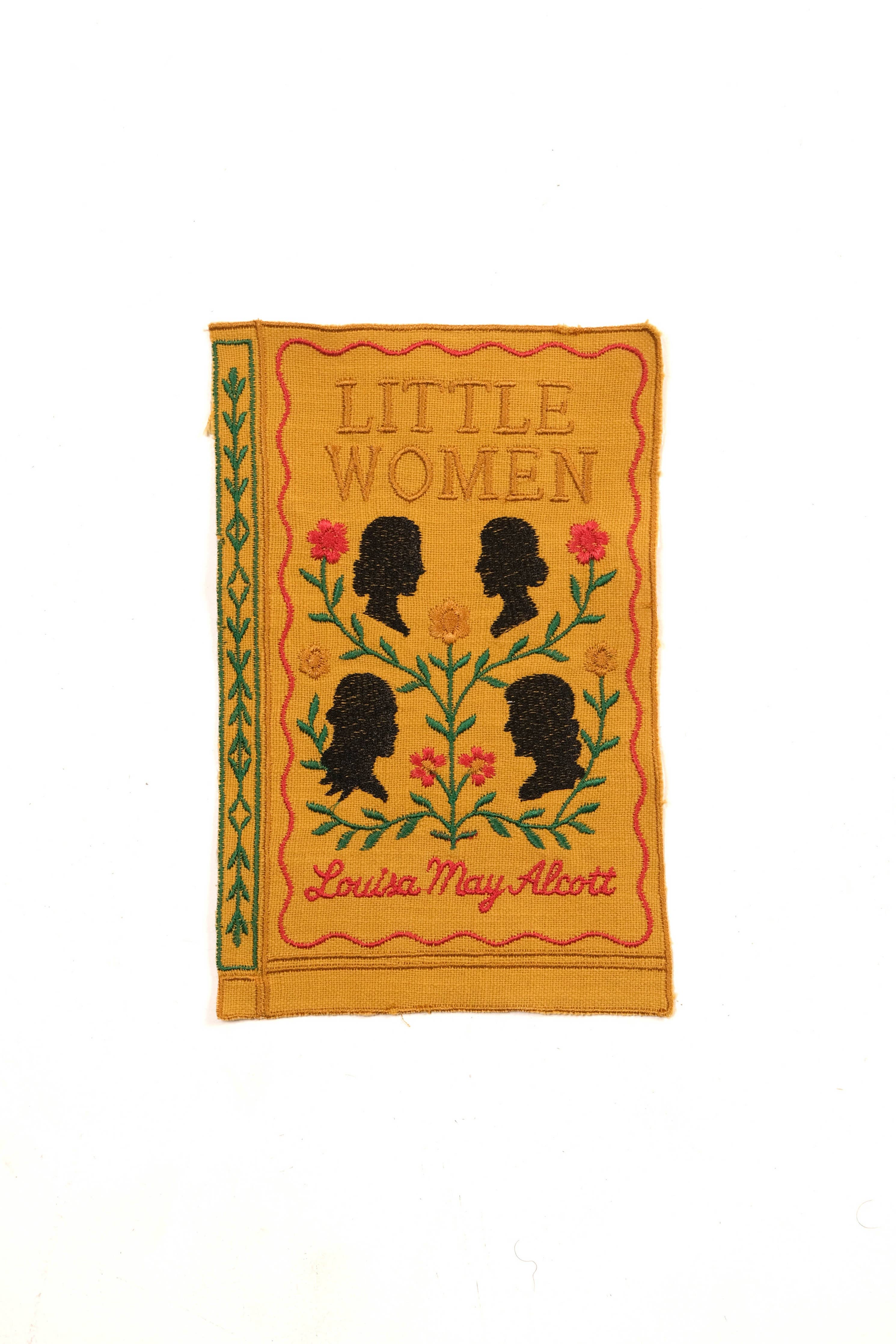 Literary Heroines Embroidered Cocktail Napkins, Set of 4 - Image 3