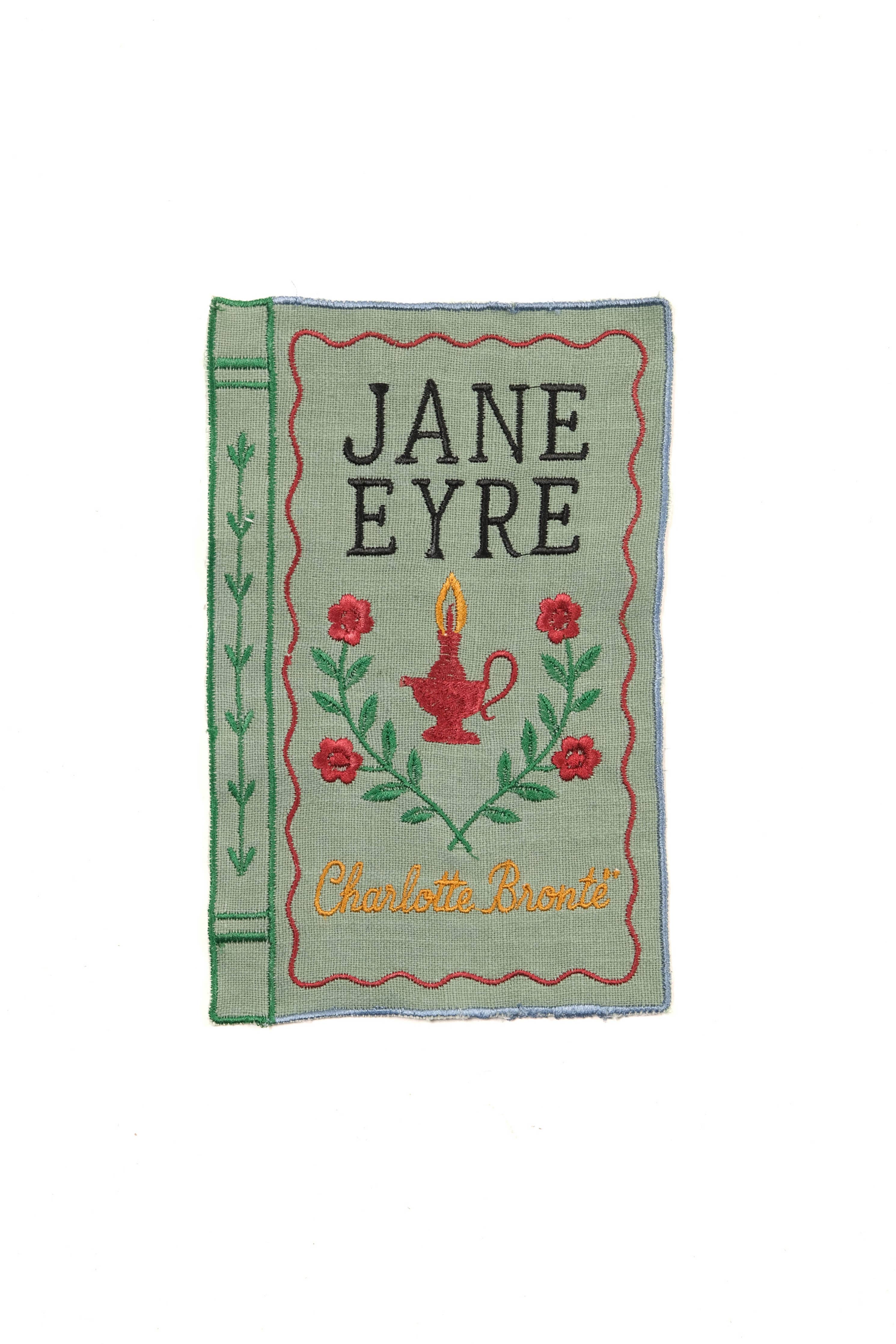 Literary Heroines Embroidered Cocktail Napkins, Set of 4 - Image 5