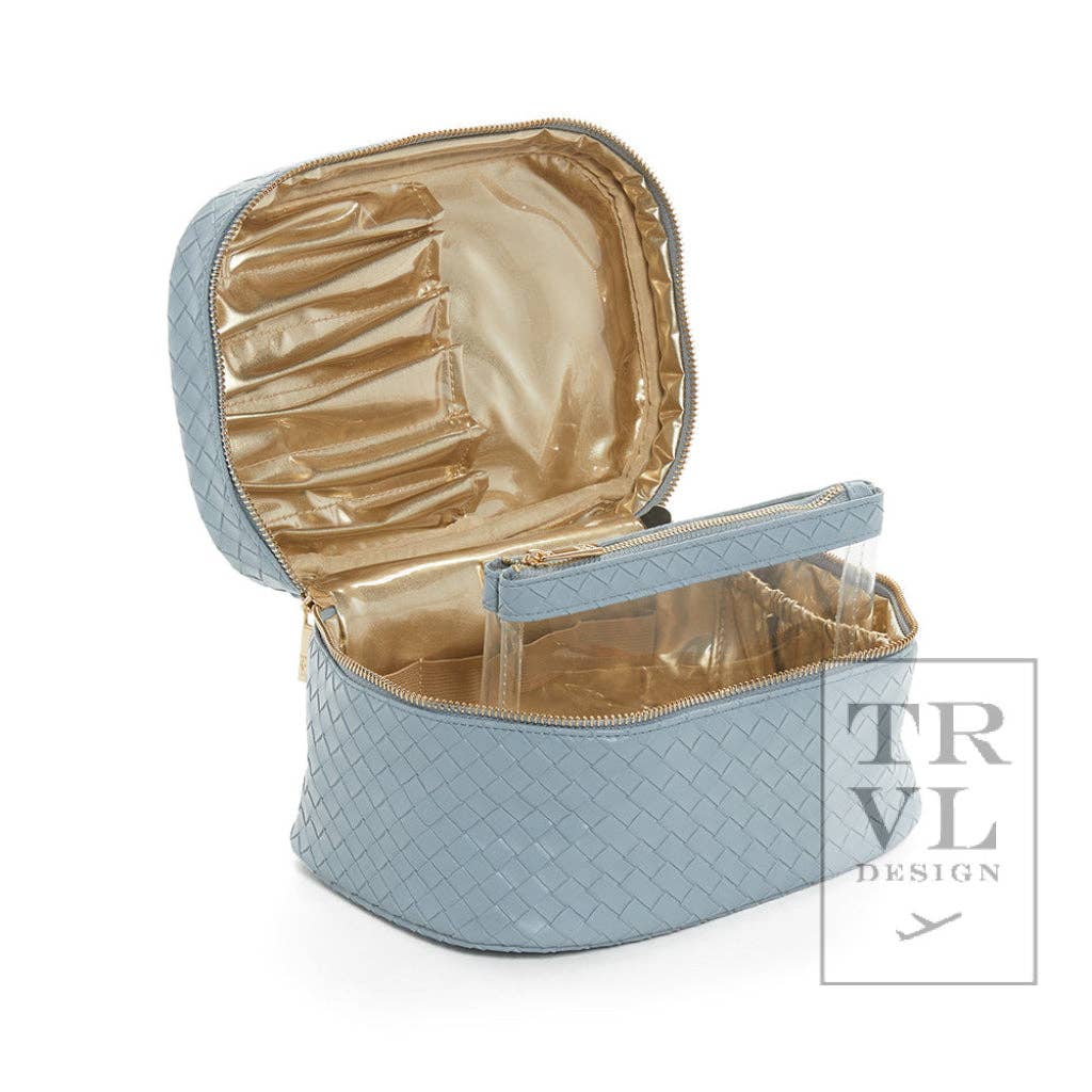 Luxe Train2 - Woven Bleu - Image 3