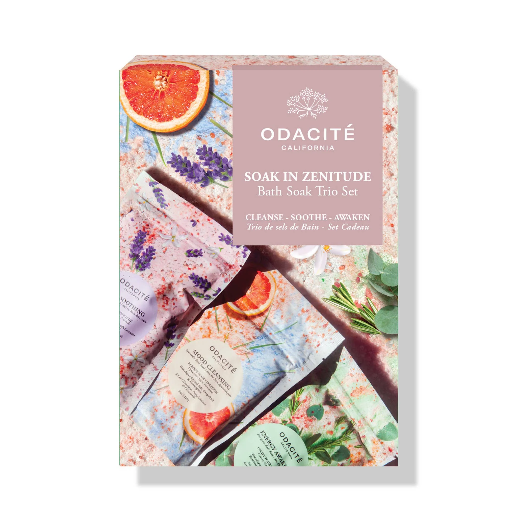 Soak In Zenitude Bath Soak Trio
